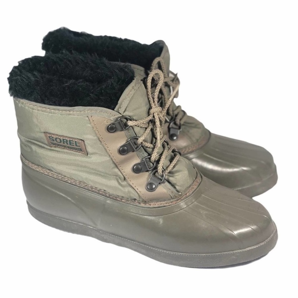 Sorel Green Winter & Rain Boots